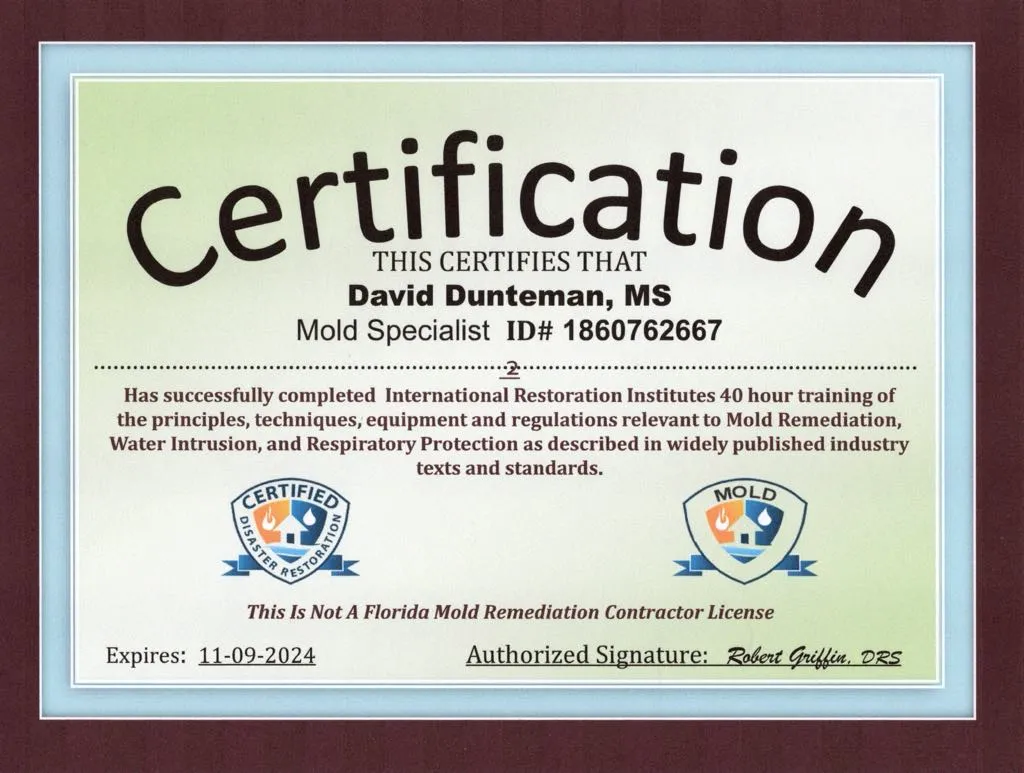 IICRC Certification